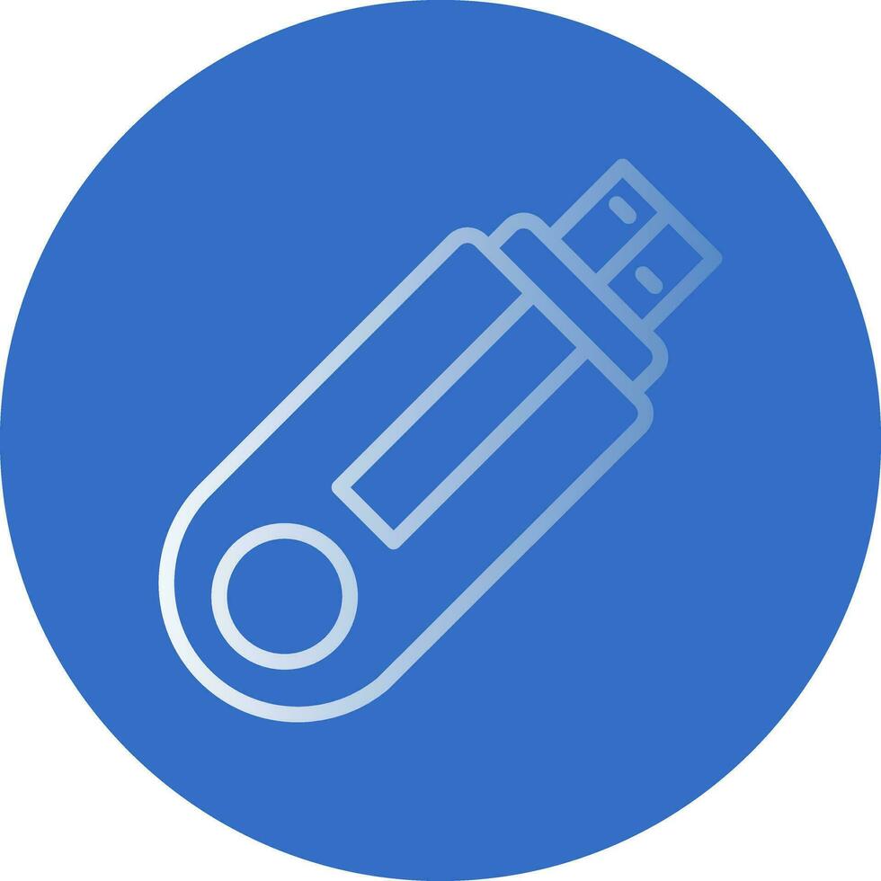 USB Vector Icon Design