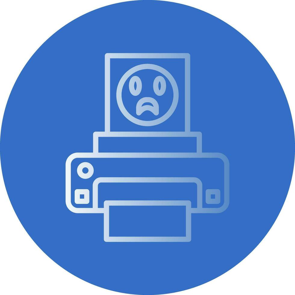 Photo print Vector Icon Design