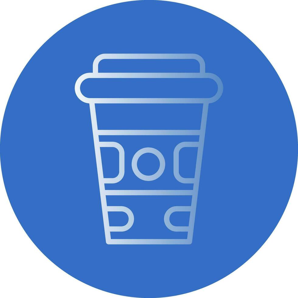 Paper cup Vector Icon Design