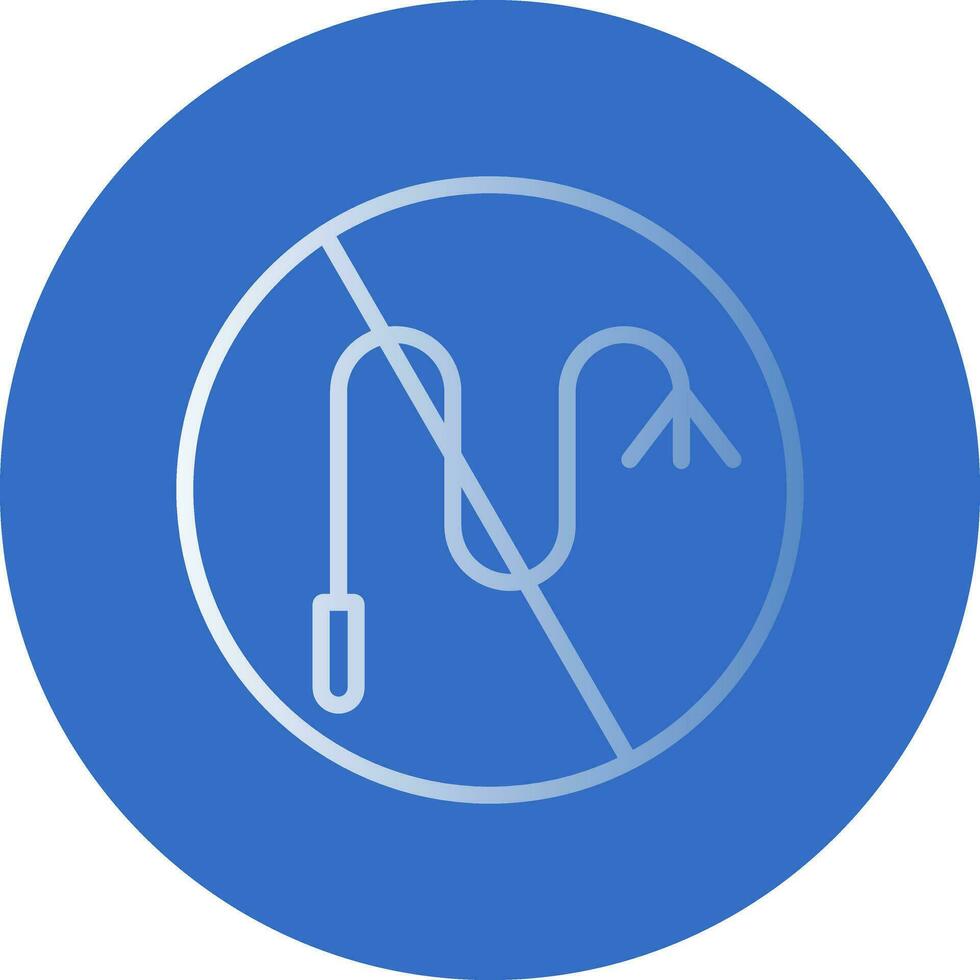 No whip Vector Icon Design