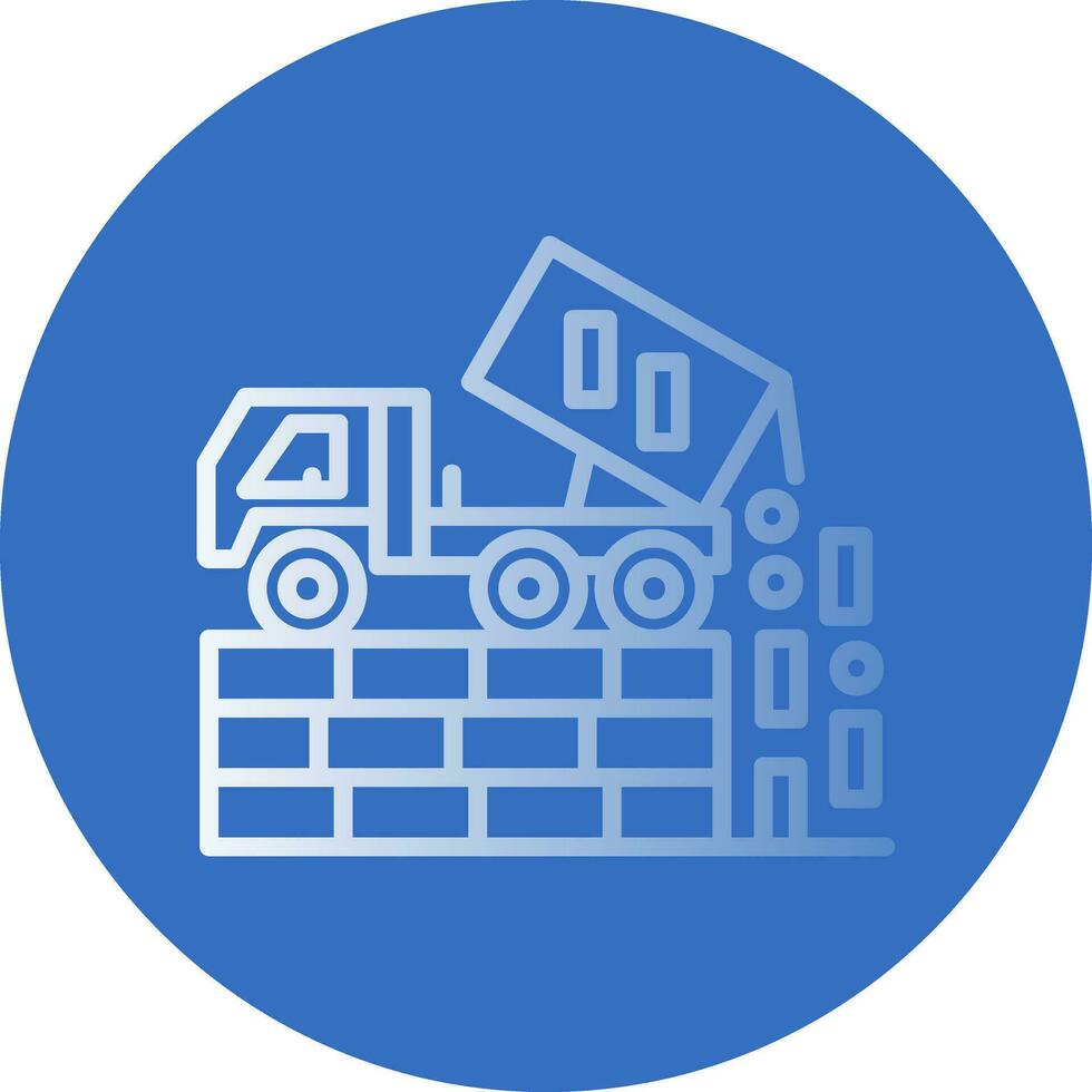 Landfill Vector Icon Design