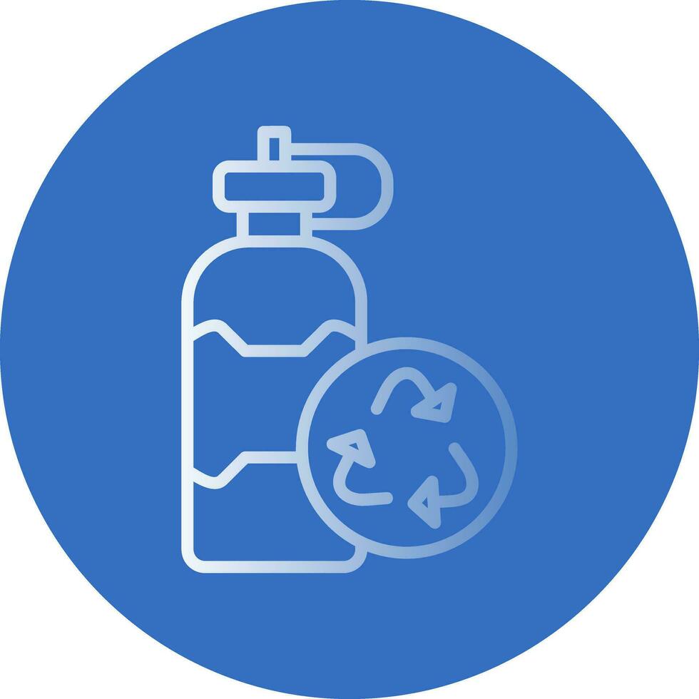 Reusable bottle Vector Icon Design