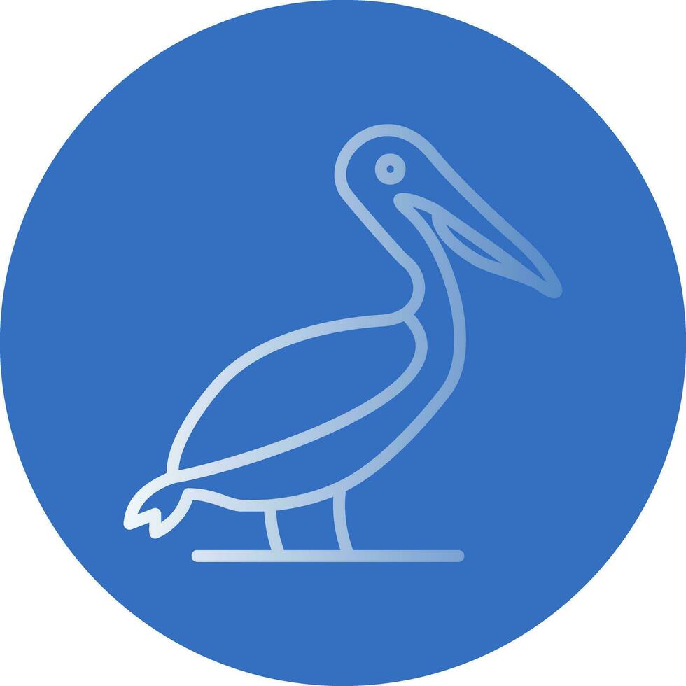 Pelican Vector Icon Design