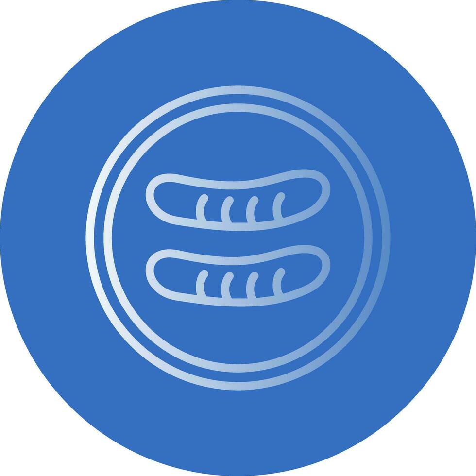 Sausage Vector Icon Design
