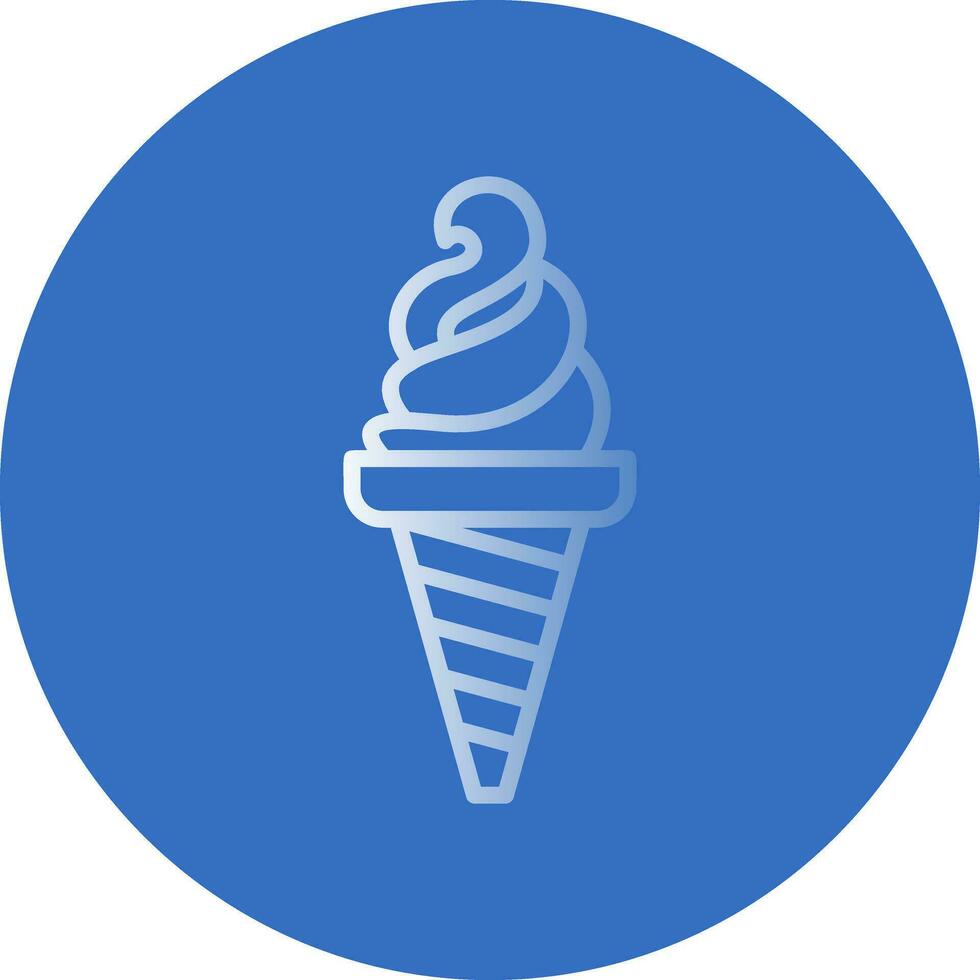 diseño de icono de vector de helado