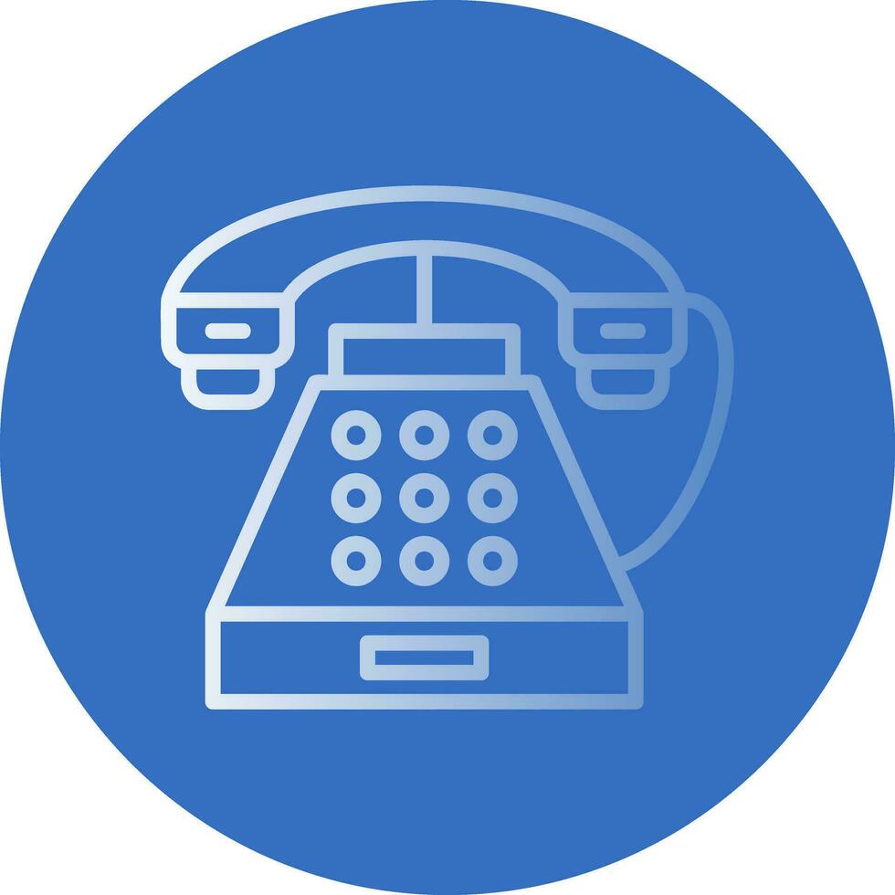 Telephone Vector Icon Design
