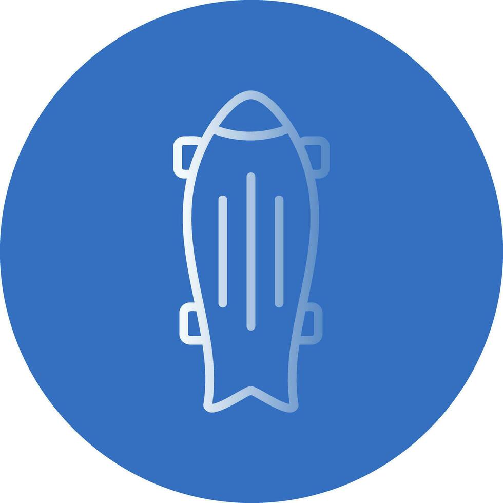 Skateboard Vector Icon Design