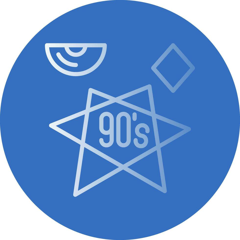 90s Vector Icon Design