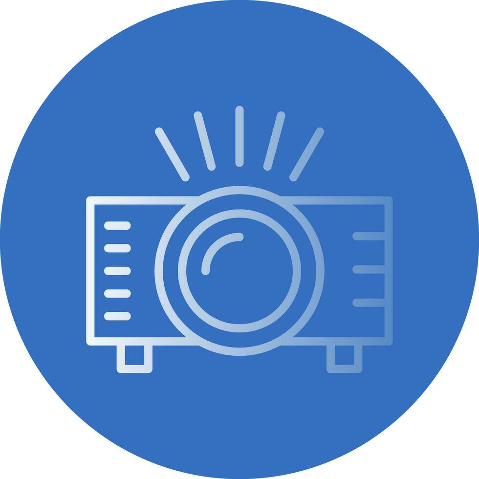 Projector Vector Icon Design