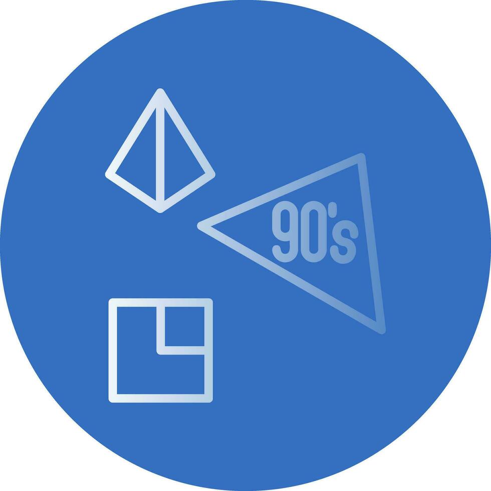 90s Vector Icon Design