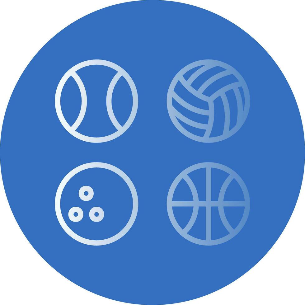 Balls Vector Icon Design
