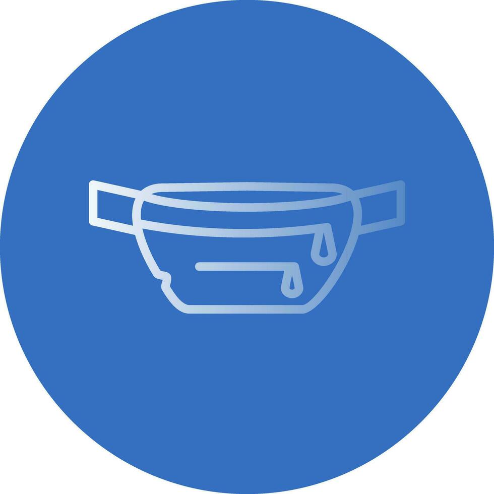 Fanny pack Vector Icon Design