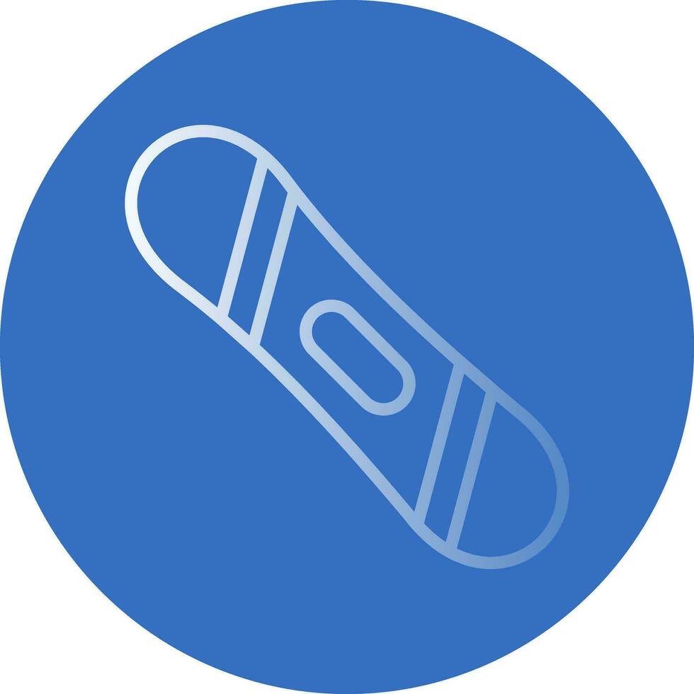 Snowboard Vector Icon Design