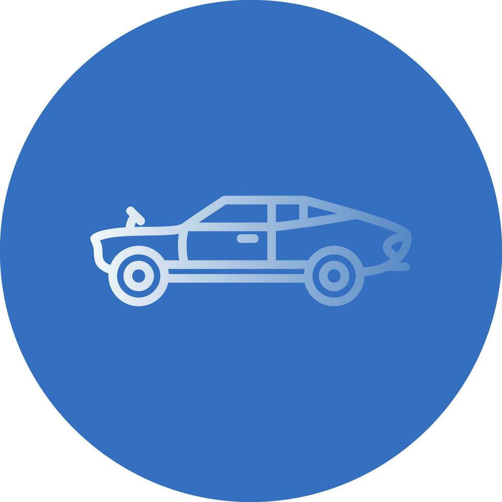 Old car Vector Icon Design