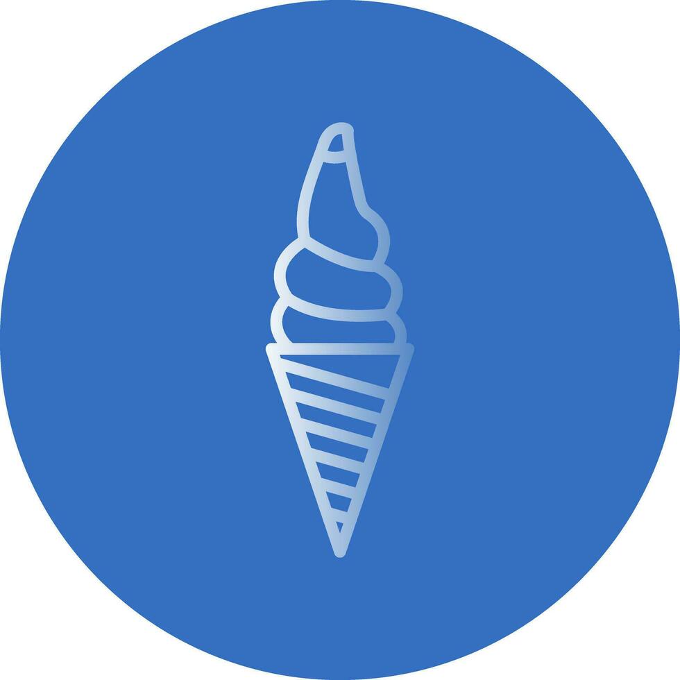 diseño de icono de vector de helado