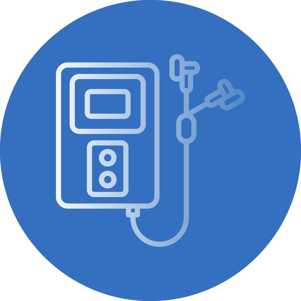 Walkman Vector Icon Design