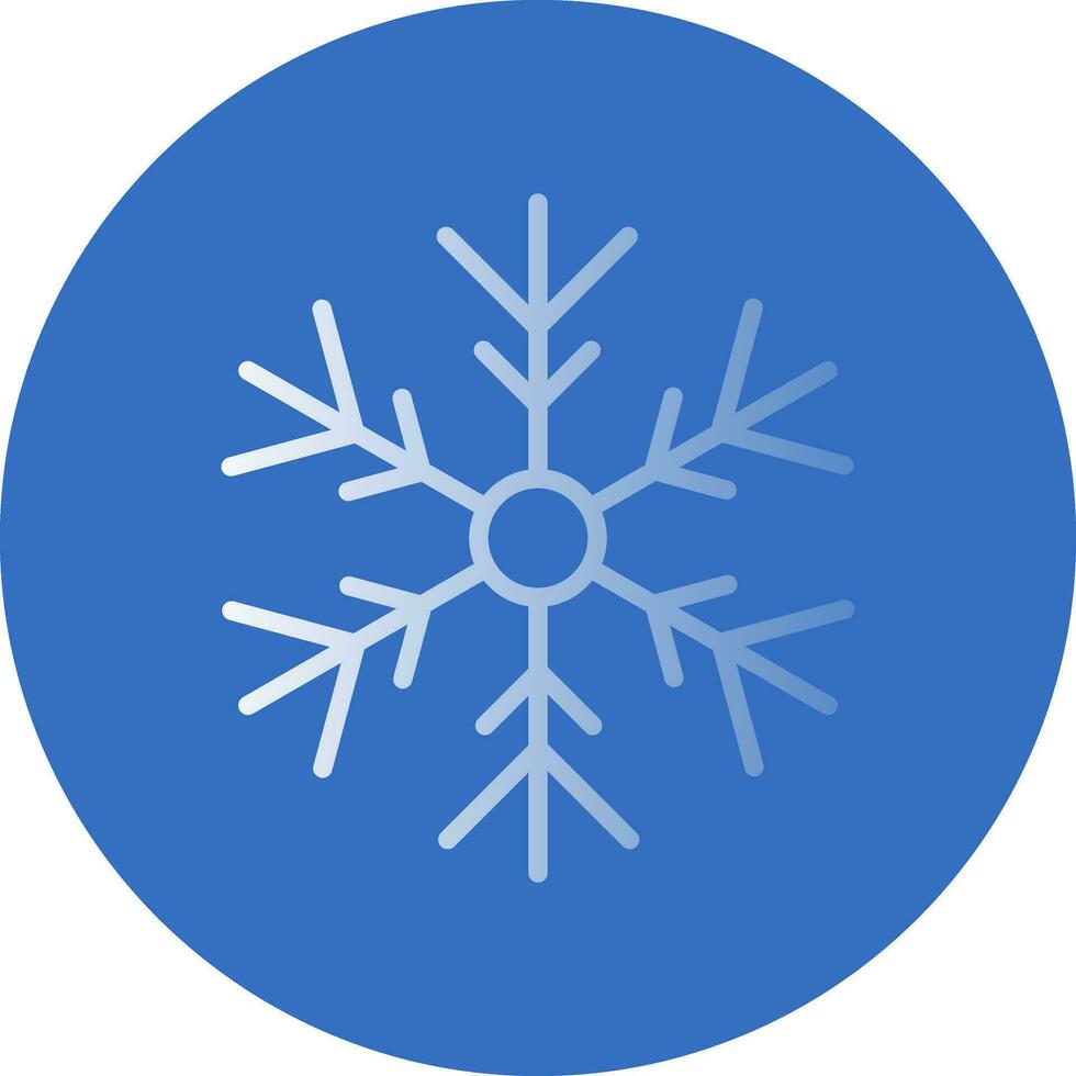 Snowflake Vector Icon Design