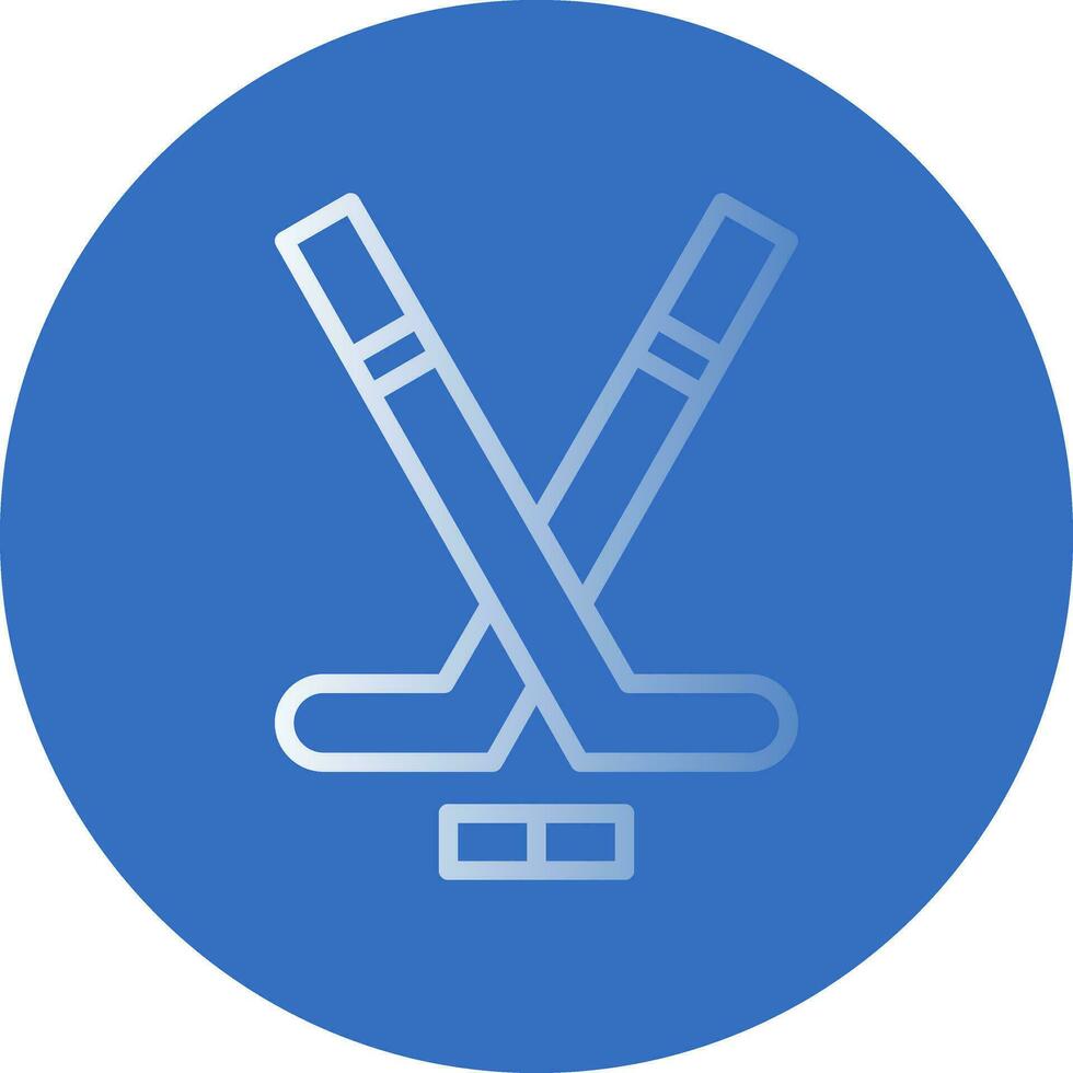 diseño de icono de vector de hockey