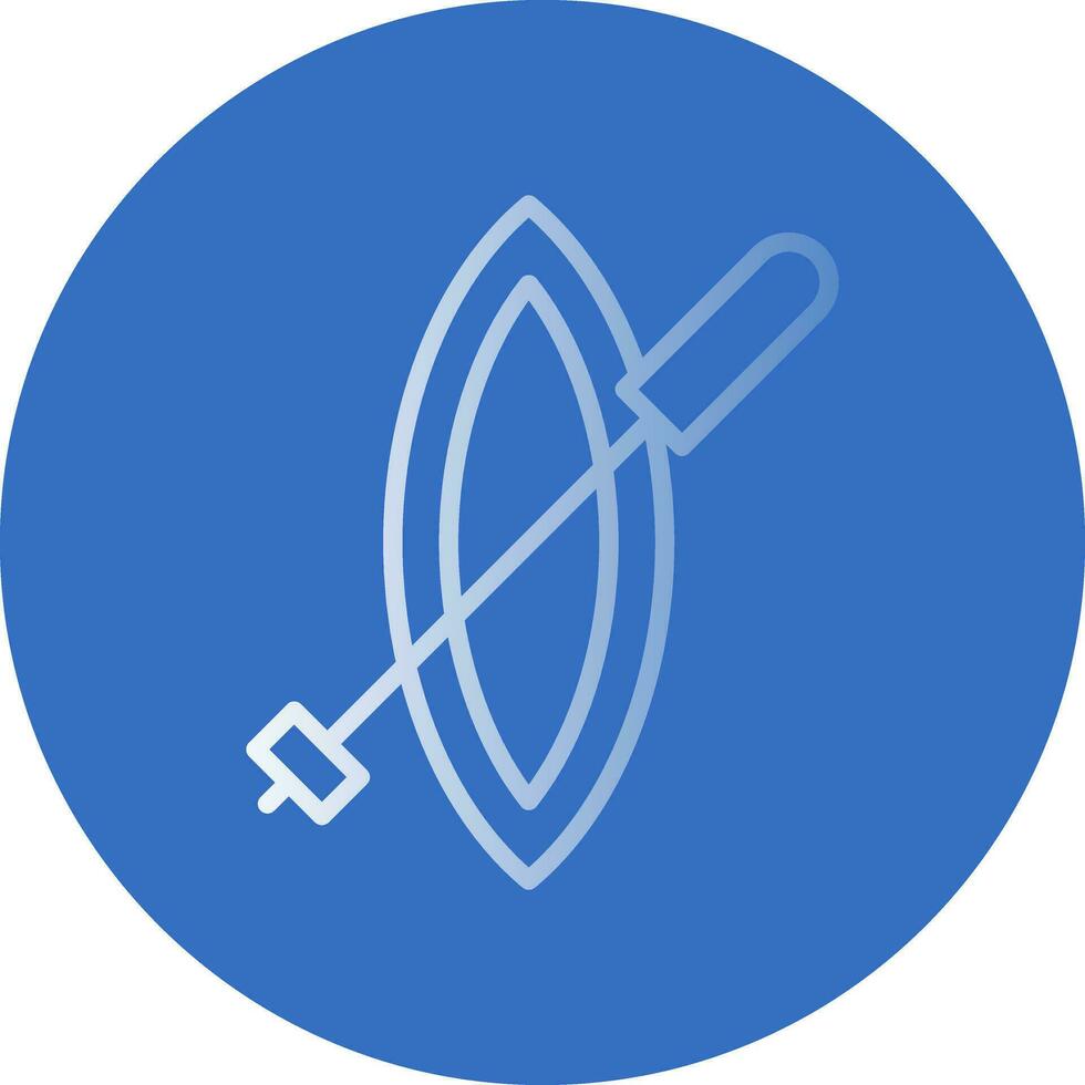 Slalom Vector Icon Design