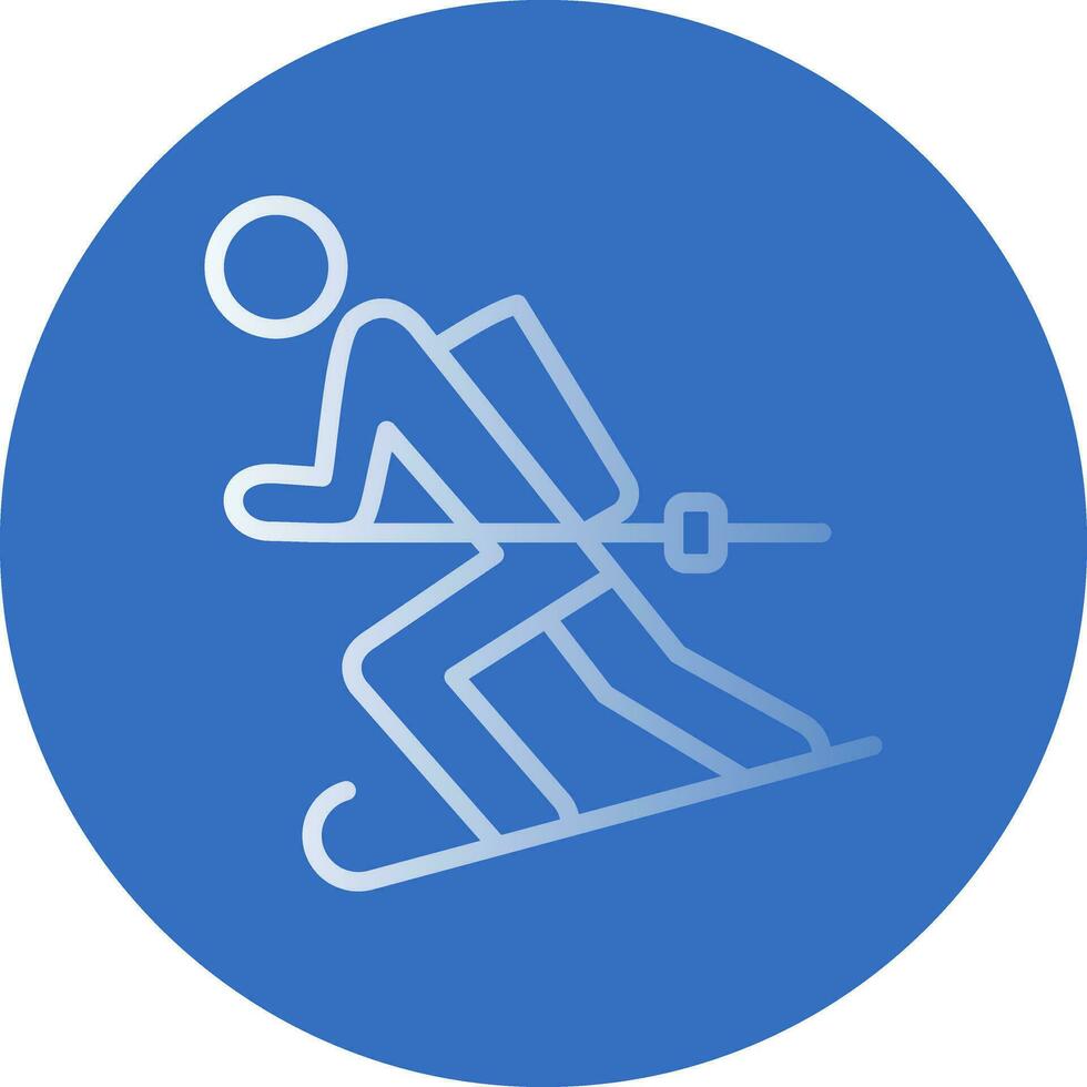 Skis Vector Icon Design