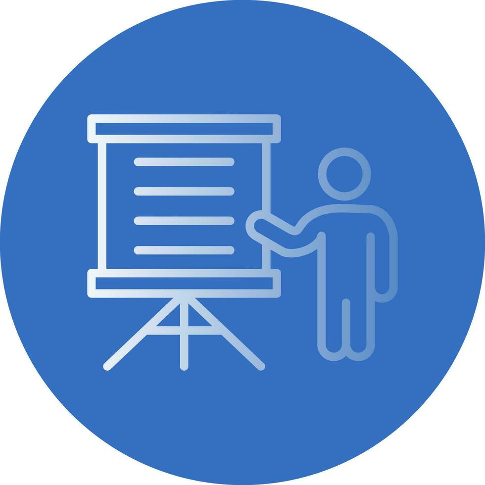 Presentation Vector Icon Design