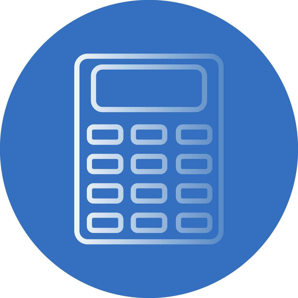 Calculator Vector Icon Design
