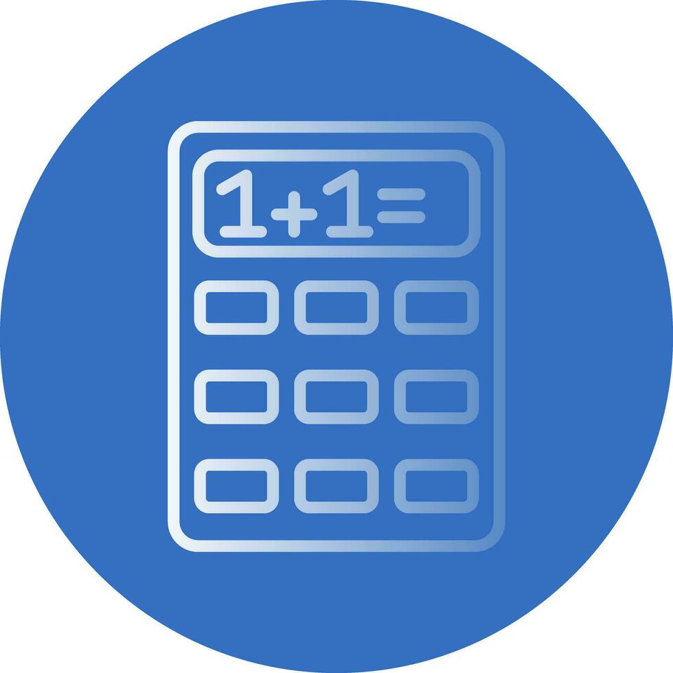 Calculation Vector Icon Design