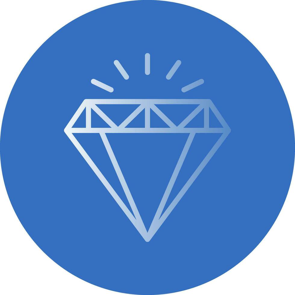 Diamond Vector Icon Design