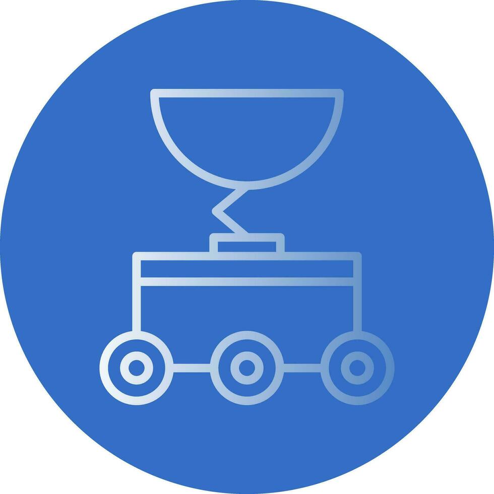 Moon rover Vector Icon Design