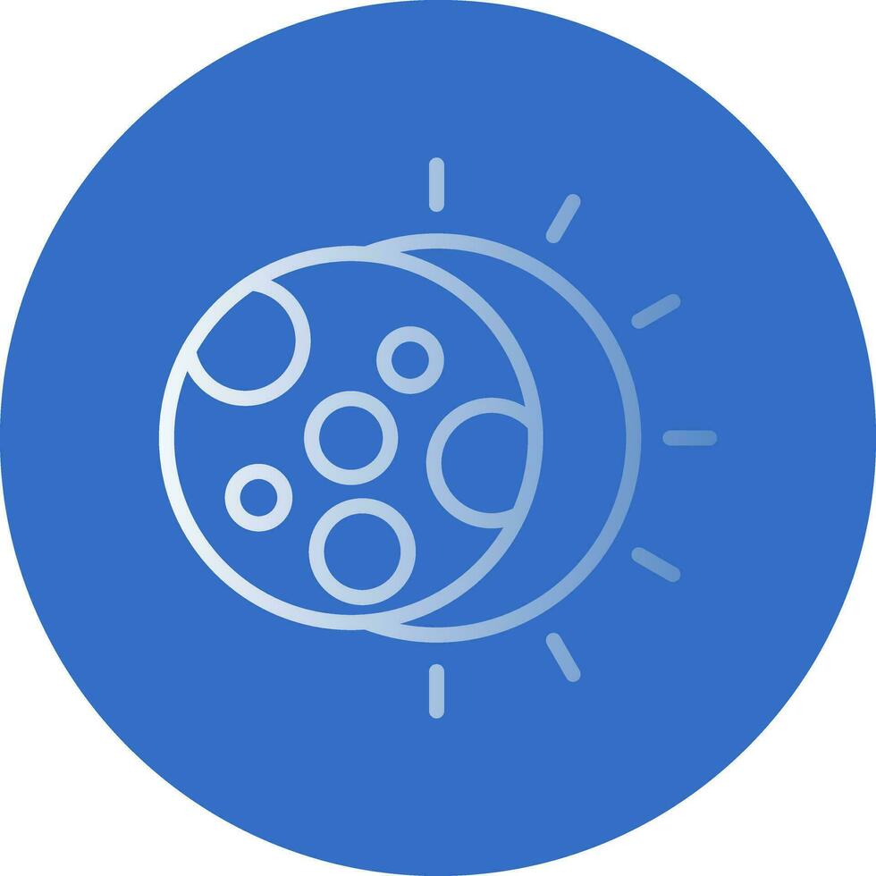 Eclipse Vector Icon Design