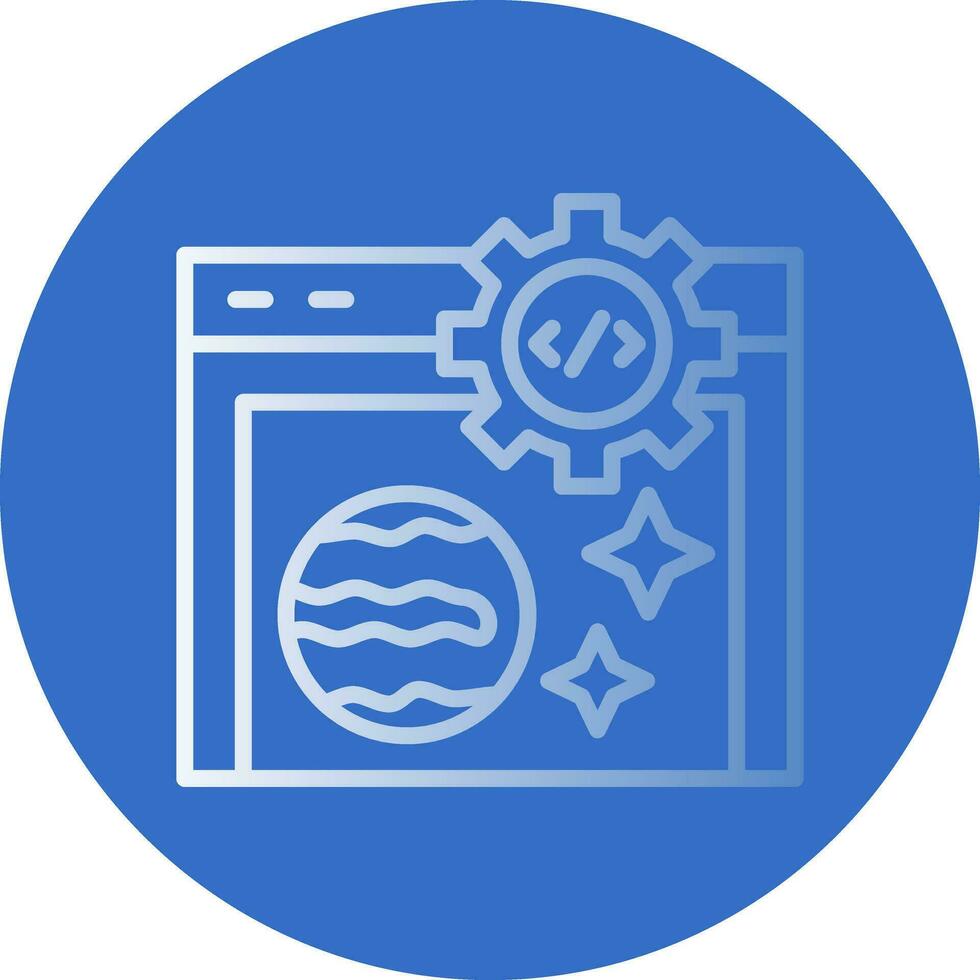 Coding Vector Icon Design