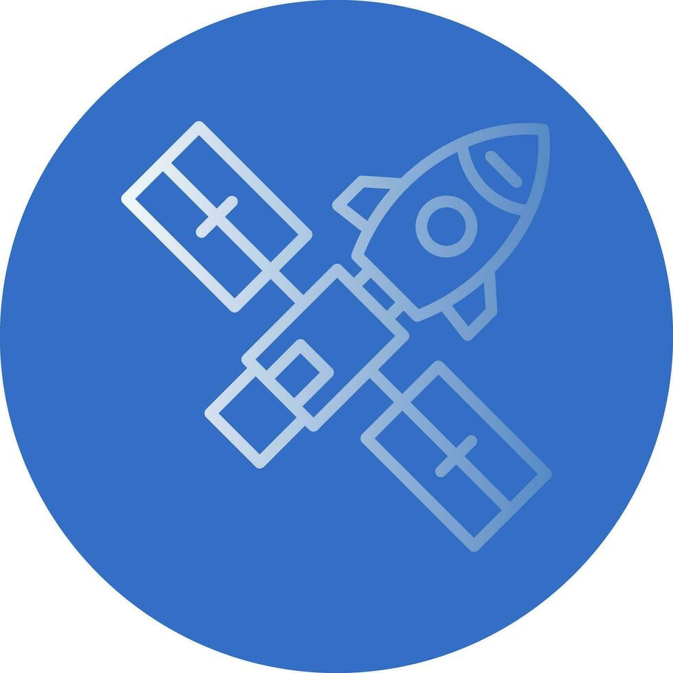 Space station Vector Icon Design