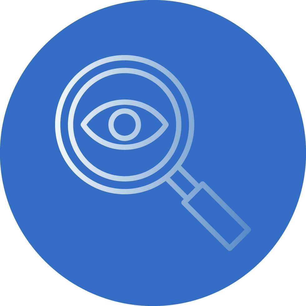 Observation Vector Icon Design