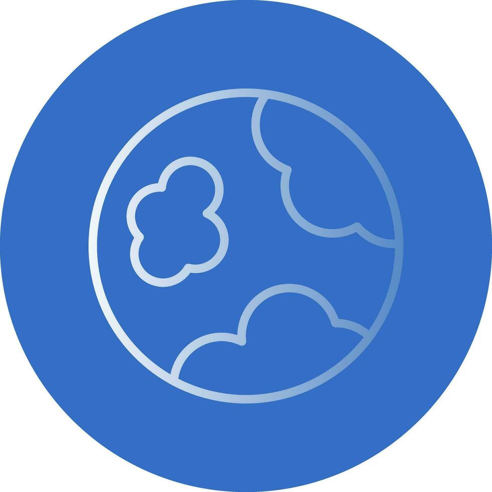 Planet earth Vector Icon Design