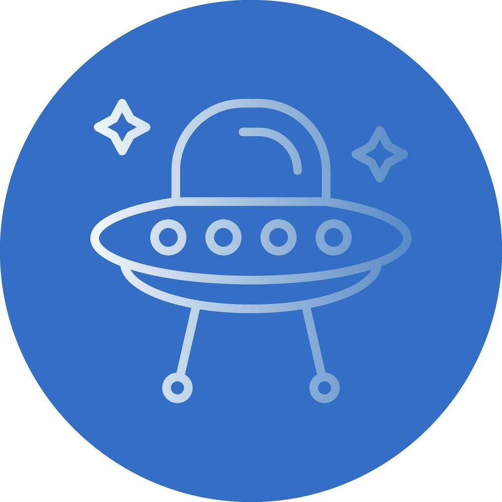 Alien ship Vector Icon Design