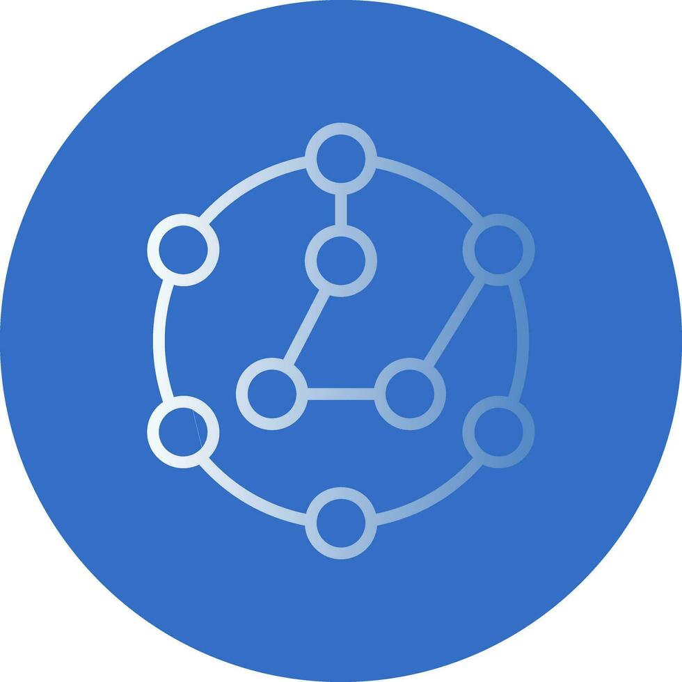Nanotechnology Vector Icon Design