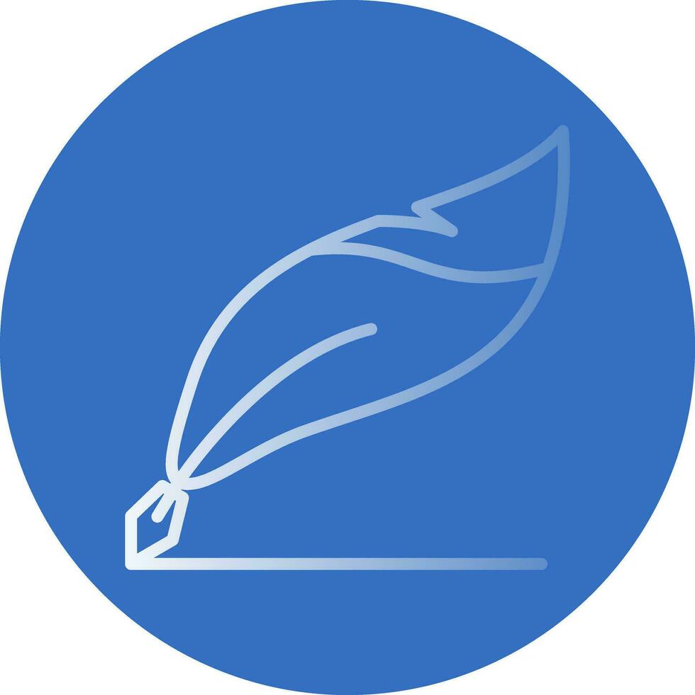 Quill pen Vector Icon Design