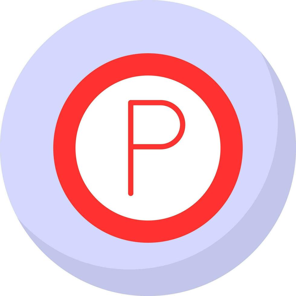 Parking Vector Icon Design