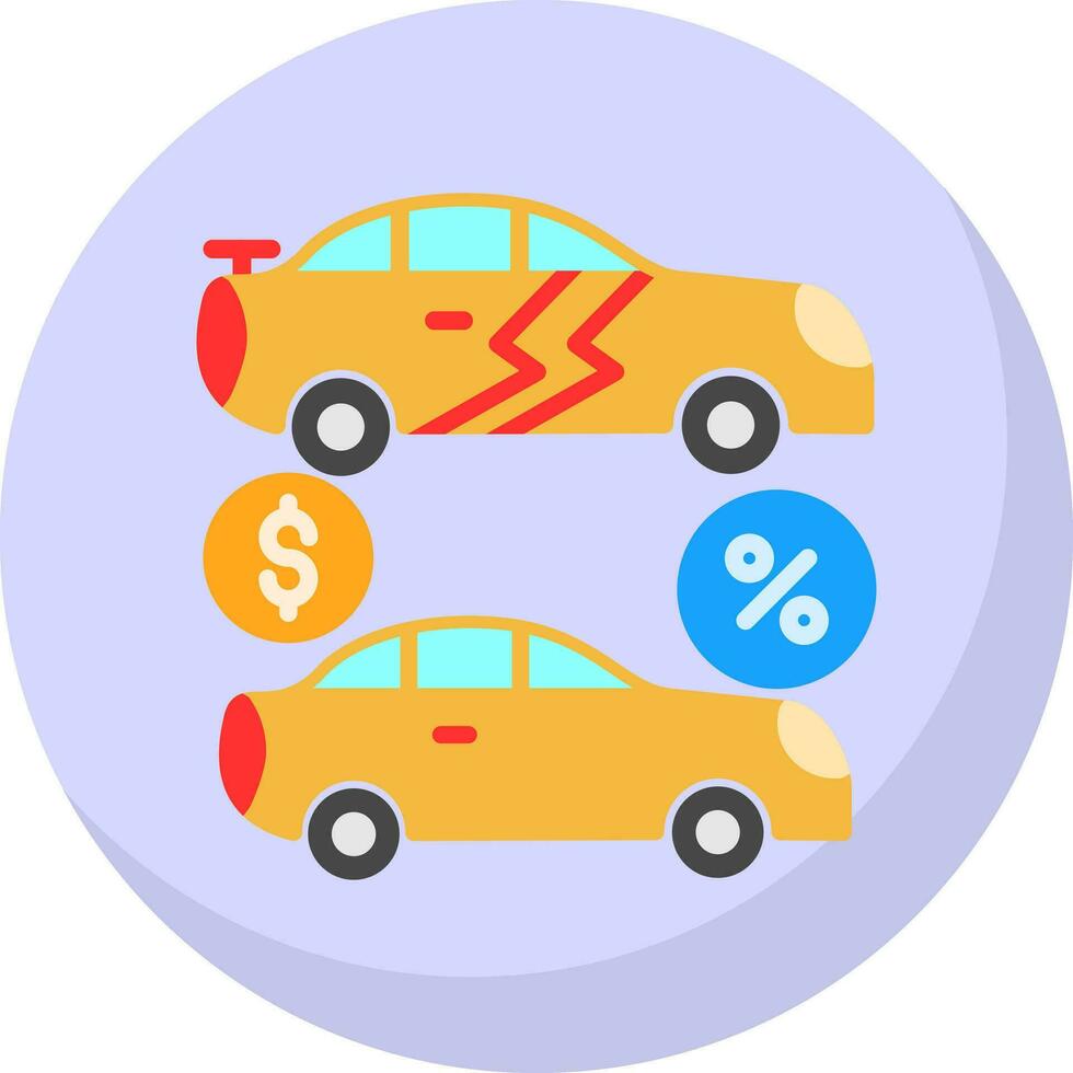 Price comparison Vector Icon Design