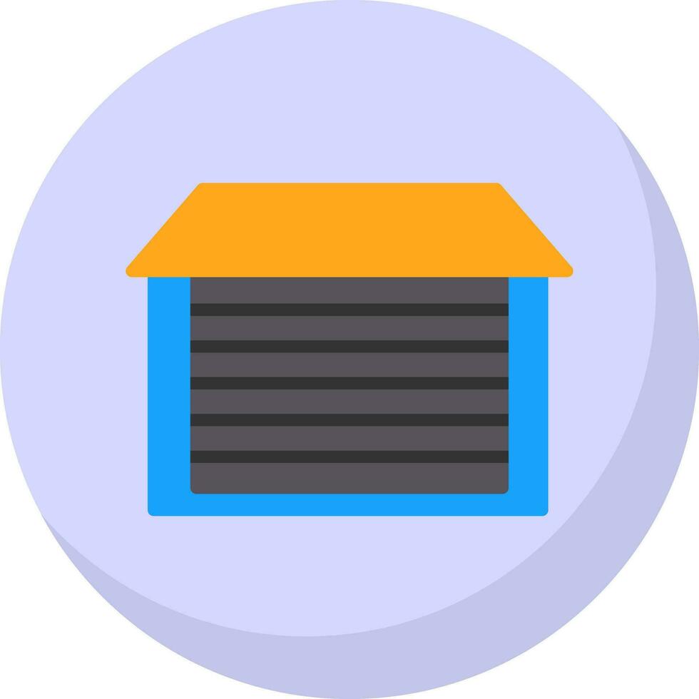 Garage Vector Icon Design