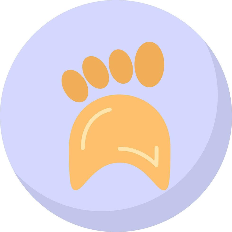 diseño de icono de vector de pata