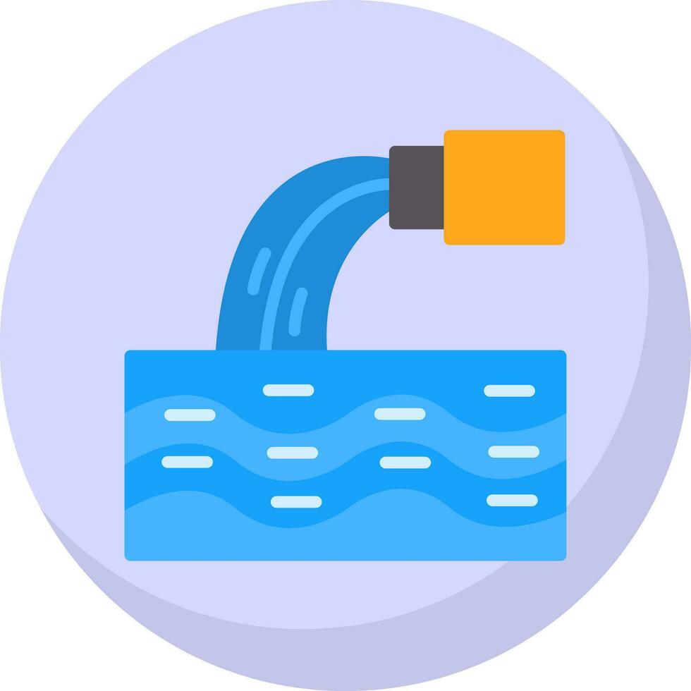 Waste water Vector Icon Design