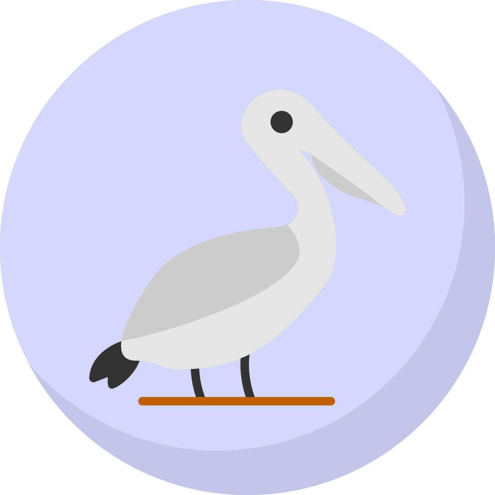 Pelican Vector Icon Design