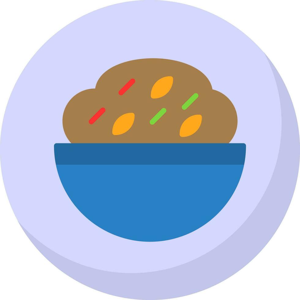 Red curry Vector Icon Design