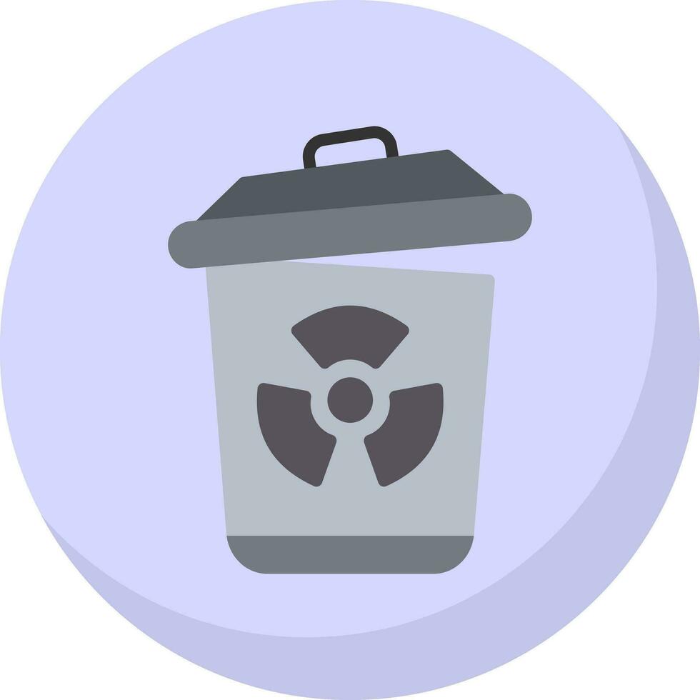 Toxic waste Vector Icon Design