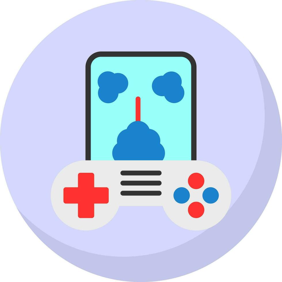 diseño de icono de vector de videojuego