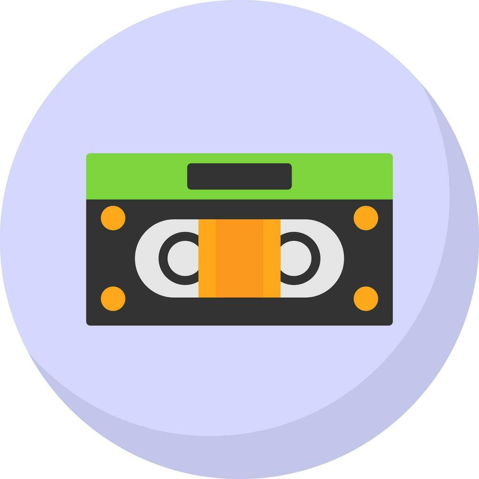 VHS Vector Icon Design