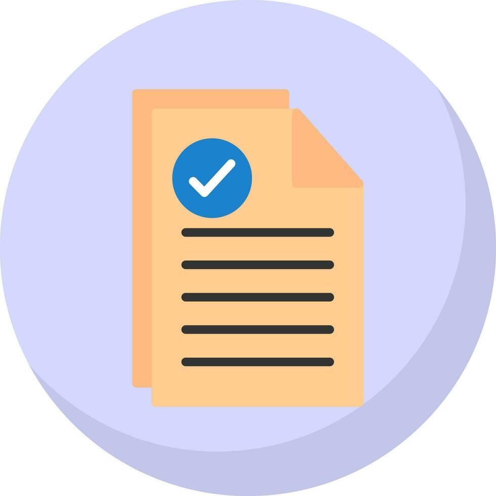 Document Vector Icon Design