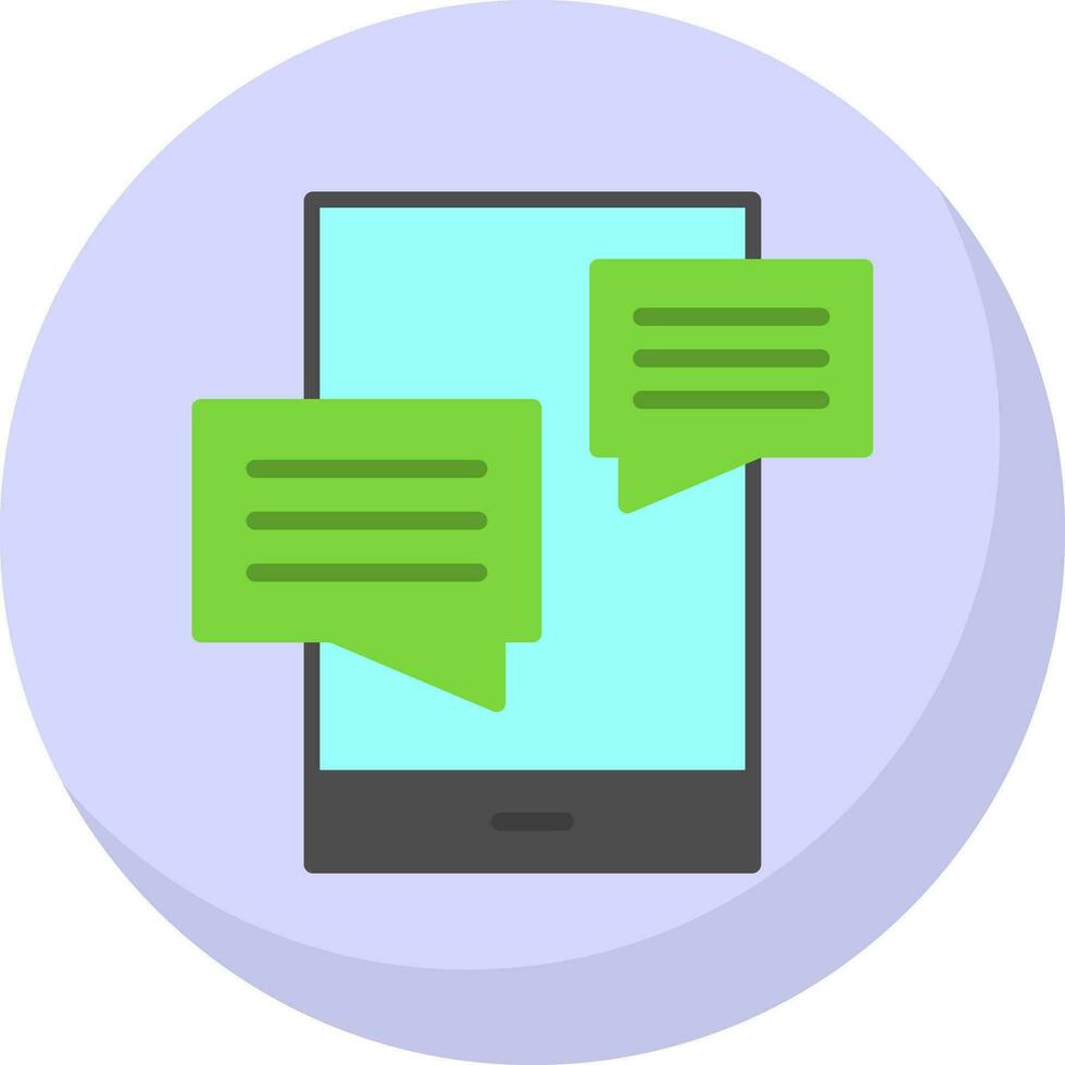 Conversation Vector Icon Design