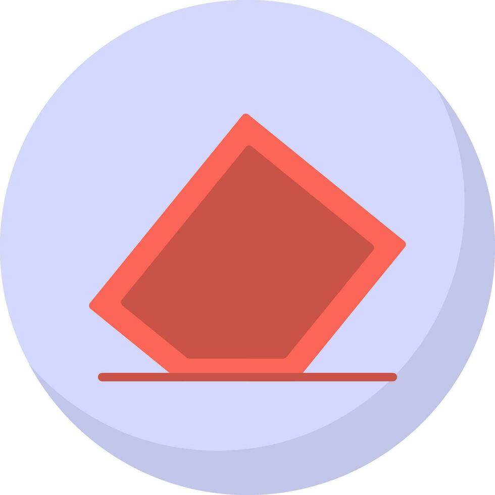 Eraser Vector Icon Design